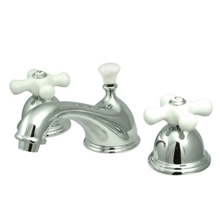 KINGSTON BRASS KS3961PX 8" Widespread Bathroom Faucet, Polished Chrome KS3961PX